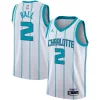 Elegante Magnifico Meraviglioso LaMelo Ball Charlotte Hornets Jordan Brand 2020/21 Swingman Player Jersey Association Edition White per i Fan Veri