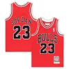 Elegante Michael Jordan Chicago Bulls Preschool 1997/98 Hardwood Classics Authentic Jersey Red/Black/White per i Fan Veri