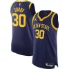 Elegante Prestigioso Stephen Curry Golden State Warriors Jordan Brand Authentic Player Jersey Statement Edition Royal per i Fan Veri