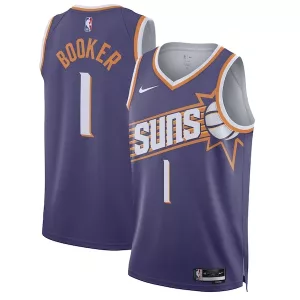 Fantastico Cool Incantevole Devin Booker Phoenix Suns Nike Unisex Swingman Jersey Icon Edition Purple/White per i Fan Veri