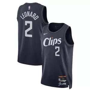 Fantastico Versatile Trendy Kawhi Leonard LA Clippers Nike Unisex 2023/24 Swingman Jersey Navy City Edition per i Fan Veri