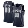Fascinante Orlando Magic Nike Unisex 2023/24 Custom Swingman Jersey Navy City Edition per i Fan Veri