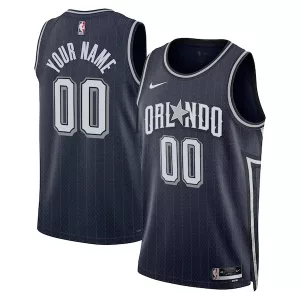 Fascinante Orlando Magic Nike Unisex 2023/24 Custom Swingman Jersey Navy City Edition per i Fan Veri