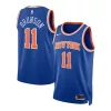 Fascinante Resistente Jalen Brunson New York Knicks Nike Unisex Swingman Jersey Icon Edition Blue per i Fan Veri