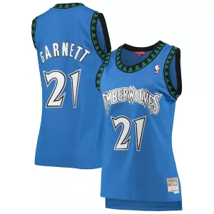 Fascinante Stupendo Duraturo Kevin Garnett Minnesota Timberwolves Women's Hardwood Classics Swingman Jersey Blue per i Fan Veri