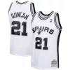 Fascinante Trendy Gorgeous Tim Duncan San Antonio Spurs 1998/99 Hardwood Classics Swingman Jersey White per i Fan Veri
