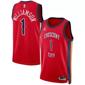 Gorgeous Delizioso Trendy Zion Williamson New Orleans Pelicans Jordan Brand Unisex Swingman Jersey Statement Edition Red per i Fan Veri