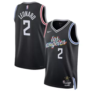 Gorgeous Moderno Kawhi Leonard LA Clippers Nike Unisex 2022/23 Swingman Jersey City Edition Black per i Fan Veri