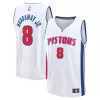Gorgeous Raffinato Lussuoso Tim Hardaway Jr. Detroit Pistons Youth Fast Break Replica Player Jersey Association White Edition per i Fan Veri