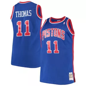 Gorgeous Robusto Splendido Isaiah Thomas Detroit Pistons 1988/89 Big & Tall Hardwood Classics Swingman Jersey Royal per i Fan Veri