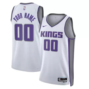 Gorgeous Sacramento Kings Nike Unisex 2022/23 Swingman Custom Jersey White Association Edition per i Fan Veri