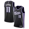 Gorgeous Stupendo Delizioso Domantas Sabonis Sacramento Kings Nike Unisex Swingman Player Jersey Icon Edition Black per i Fan Veri