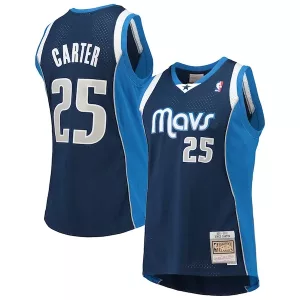 Gorgeous Vince Carter Dallas Mavericks 2011/12 Hardwood Classics Swingman Jersey Navy per i Fan Veri