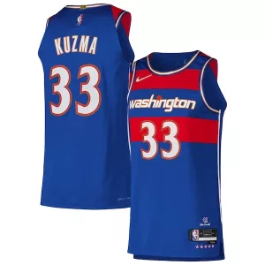 Incantevole Classico Kyle Kuzma Washington Wizards Nike Authentic Player Jersey City Edition Royal per i Fan Veri
