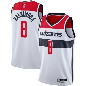 Incantevole Duraturo Prestigioso Rui Hachimura Washington Wizards Nike 2020/21 Swingman Jersey White Association Edition per i Fan Veri