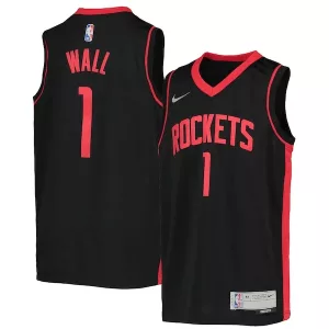 Incantevole John Wall Houston Rockets Nike Youth 2020/21 Swingman Player Jersey Earned Edition Black per i Fan Veri