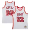 Lussuoso Prestigioso Trendy Shaquille O'Neal Miami Heat 2007/08 Hardwood Classics Swingman Jersey White per i Fan Veri