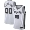 Lussuoso Gorgeous San Antonio Spurs Nike 2020/21 Swingman Custom Jersey Association Edition White per i Fan Veri