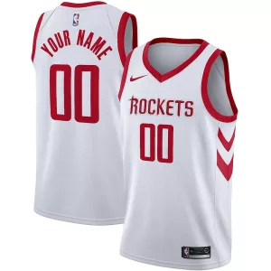 Lussuoso Houston Rockets Nike Swingman Custom Jersey Association Edition White per i Fan Veri