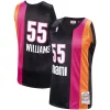 Lussuoso Jason Williams Miami Heat 2005/06 Hardwood Classics Swingman Jersey Black per i Fan Veri