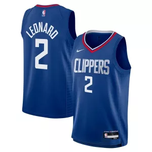 Lussuoso Kawhi Leonard LA Clippers Nike Youth Swingman Jersey Icon Edition Royal per i Fan Veri