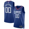 Lussuoso LA Clippers Nike 2021/22 Diamond Swingman Custom Jersey Icon Edition Royal per i Fan Veri