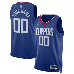 Lussuoso LA Clippers Nike 2021/22 Diamond Swingman Custom Jersey Icon Edition Royal per i Fan Veri