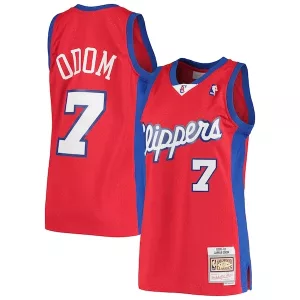 Lussuoso Lamar Odom LA Clippers 2000/01 Hardwood Classics Swingman Jersey Red per i Fan Veri