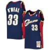 Lussuoso Moderno Gorgeous Shaquille O'Neal Cleveland Cavaliers Hardwood Classics 2009/10 Jersey Navy per i Fan Veri
