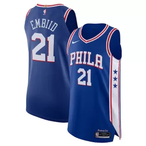 Magnifico Accattivante Delizioso Joel Embiid Philadelphia 76ers Nike Authentic Jersey Association Edition Royal per i Fan Veri