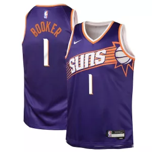 Carino Splendido Cool Devin Booker Phoenix Suns Nike Youth Swingman Jersey Icon Edition Purple per i Fan Veri