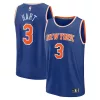 Magnifico Sofisticato Josh Hart New York Knicks Fast Break Replica Player Jersey Icon Edition Royal per i Fan Veri