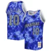 Magnifico Tim Hardaway Golden State Warriors 1990/91 Galaxy Swingman Jersey Blue per i Fan Veri