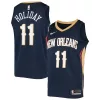 Meraviglioso Delizioso Classico Jrue Holiday New Orleans Pelicans Nike Swingman Jersey Navy per i Fan Veri