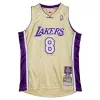 Meraviglioso Eccezionale Kobe Bryant Los Angeles Lakers Hall of Fame Class of 2020 #8 Authentic Jersey Gold/Purple per i Fan Veri