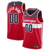Meraviglioso Gorgeous Washington Wizards Nike 2020/21 Swingman Custom Jersey Icon Edition Red per i Fan Veri