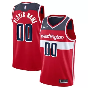Meraviglioso Gorgeous Washington Wizards Nike 2020/21 Swingman Custom Jersey Icon Edition Red per i Fan Veri