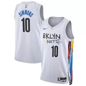 Meraviglioso Moderno Stupendo Ben Simmons Brooklyn Nets Nike Unisex 2022/23 Swingman Jersey City Edition White per i Fan Veri