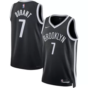 Meraviglioso Robusto Trendy Kevin Durant Brooklyn Nets Nike Unisex Swingman Jersey Icon Edition Black/White per i Fan Veri