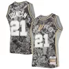 Meraviglioso Tim Duncan San Antonio Spurs Hardwood Classics 1998/99 Lunar New Year Swingman Jersey Black per i Fan Veri