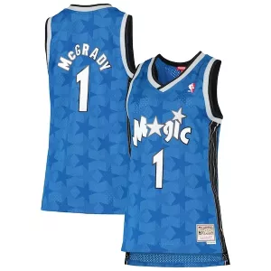 Meraviglioso Tracy McGrady Orlando Magic Women's 2000/01 Hardwood Classics Swingman Jersey Blue per i Fan Veri