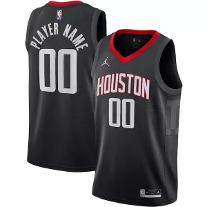 Meraviglioso Versatile Houston Rockets Jordan Brand Swingman Custom Jersey Statement Edition Black per i Fan Veri