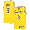Moderno Anthony Davis Los Angeles Lakers Nike Youth Swingman Jersey Icon Edition Gold per i Fan Veri