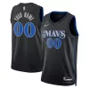 Moderno Carino Meraviglioso Dallas Mavericks Nike Unisex 2023/24 Custom Swingman Jersey Black City Edition per i Fan Veri