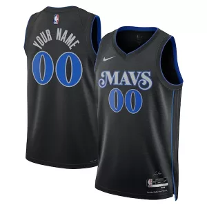 Moderno Carino Meraviglioso Dallas Mavericks Nike Unisex 2023/24 Custom Swingman Jersey Black City Edition per i Fan Veri