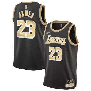 Moderno LeBron James Los Angeles Lakers Nike Unisex Select Series Swingman Jersey聽鈥?Black per i Fan Veri