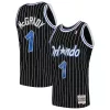 Moderno Tracy McGrady Orlando Magic Hardwood Classics Swingman Jersey Black/Blue per i Fan Veri