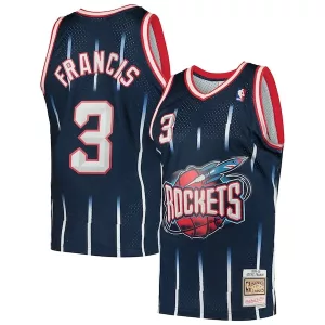 Ottimo Bellissimo Steve Francis Houston Rockets Hardwood Classics Swingman Jersey Navy per i Fan Veri