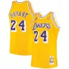 Ottimo Elegante Men's Los Angeles Lakers Kobe Bryant Gold 2007 Hardwood Classics Authentic Jersey per i Fan Veri