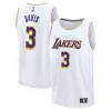 Pratico Anthony Davis Los Angeles Lakers Youth Fast Break Replica Player Jersey Association Edition White per i Fan Veri